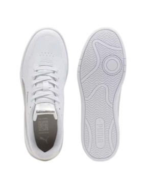 Tenis Puma Court Lally Metallic Whisper para mujer
