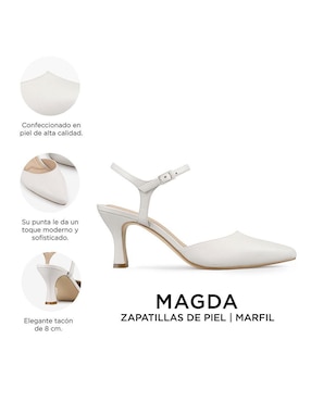 Zapatilla piel Davenia