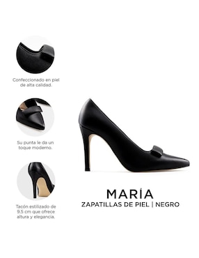 Zapatilla piel Davenia
