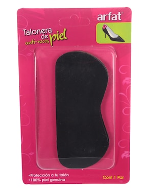 Plantilla talonera Arra de piel