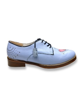 Zapato Concepto Boato de piel para mujer