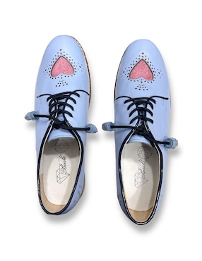 Zapato Concepto Boato de piel para mujer
