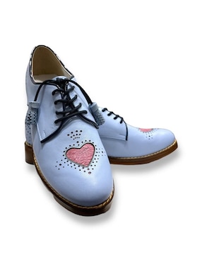 Zapato Concepto Boato de piel para mujer