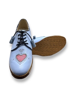 Zapato Concepto Boato de piel para mujer