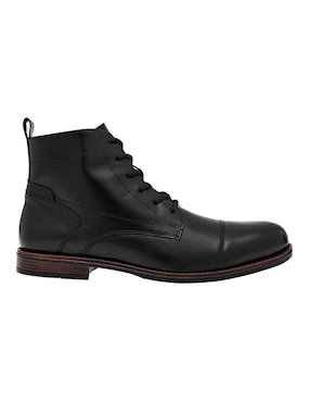 Bota arriba del tobillo Rbcollection de piel para mujer
