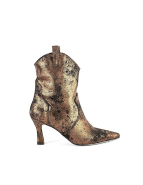 Bota arriba del tobillo Lalic Derien Wicca de piel para mujer