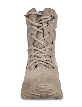 Bota arriba del tobillo Workland Táctico de piel para mujer