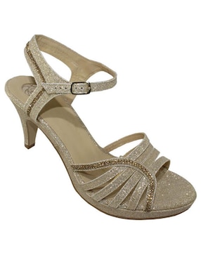 Sandalias Leon Con Glitter Para Mujer