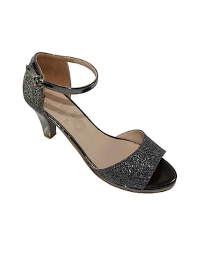 Sandalias Leon Con Glitter Para Mujer