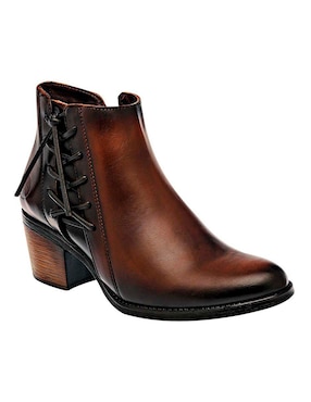 Bota Al Tobillo RBCOLLECTION De Piel Para Mujer