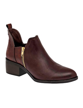 Bota Al Tobillo RBCOLLECTION De Piel Para Mujer