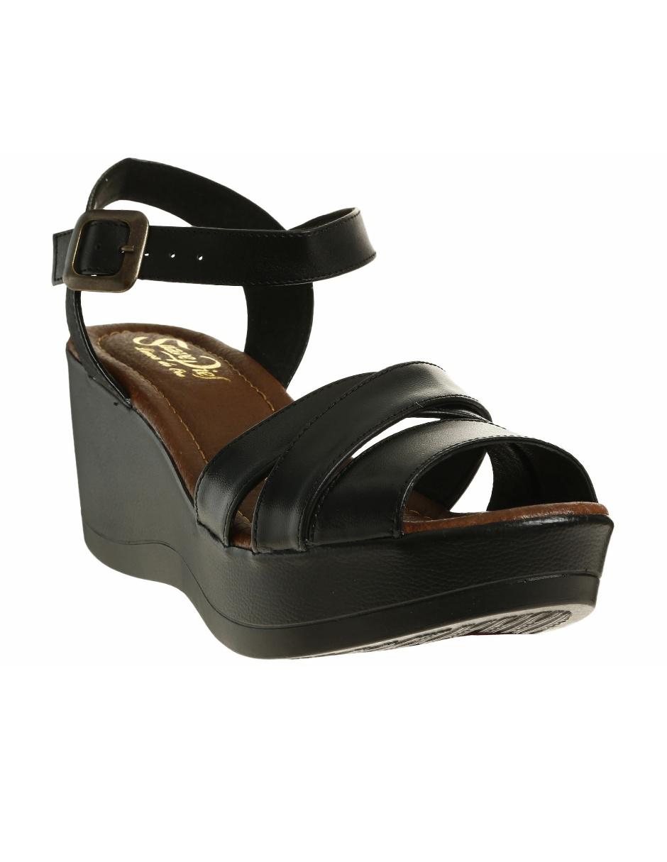 SANDALIA SUAVE PIES 804 NEG, 25, NEGRO