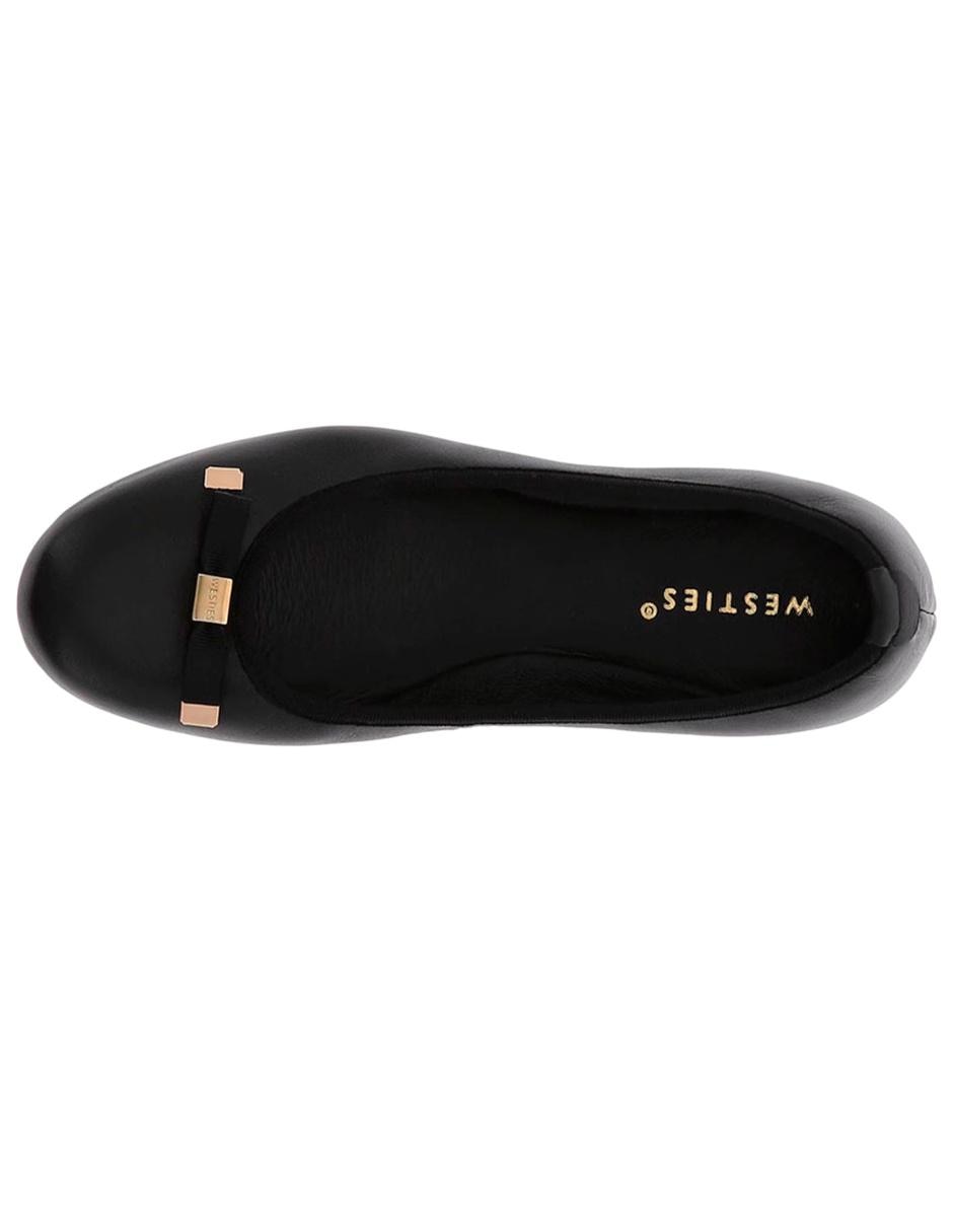 Balerina de piel para mujer 4