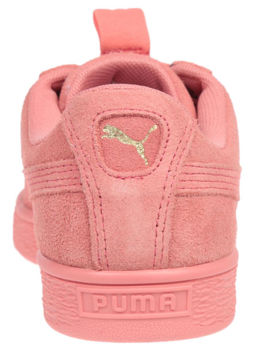 tenis puma gamuza rojos