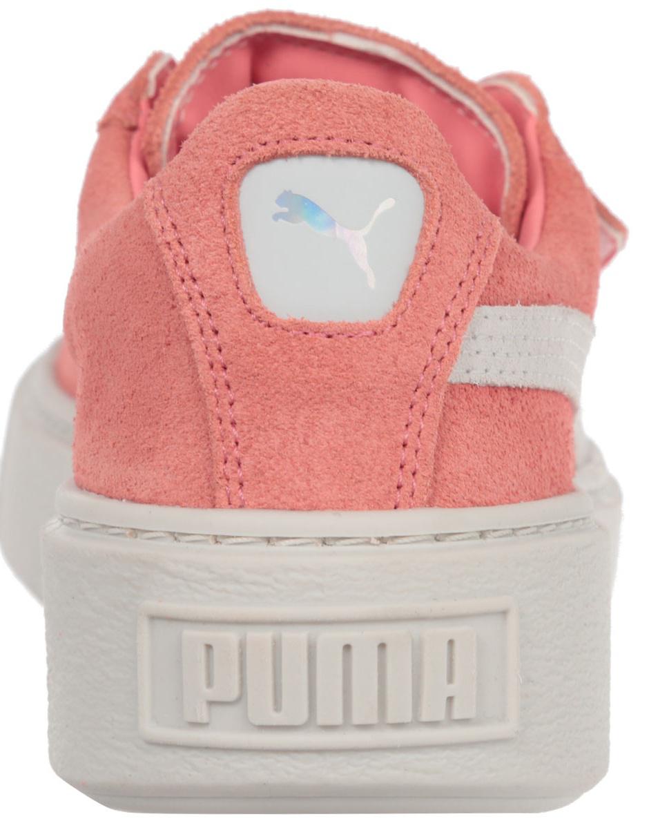 tenis puma gamuza rojos