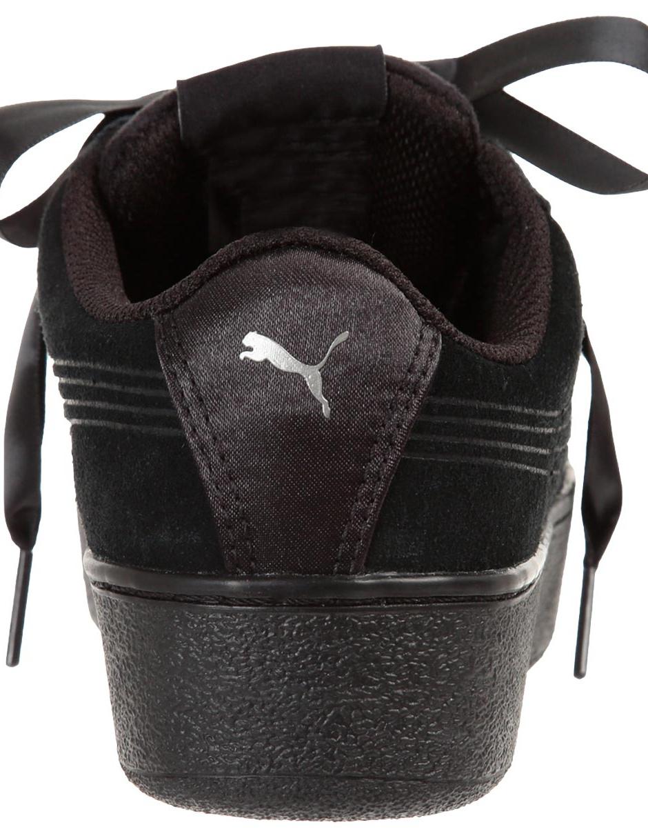 puma vikky ribbon negro