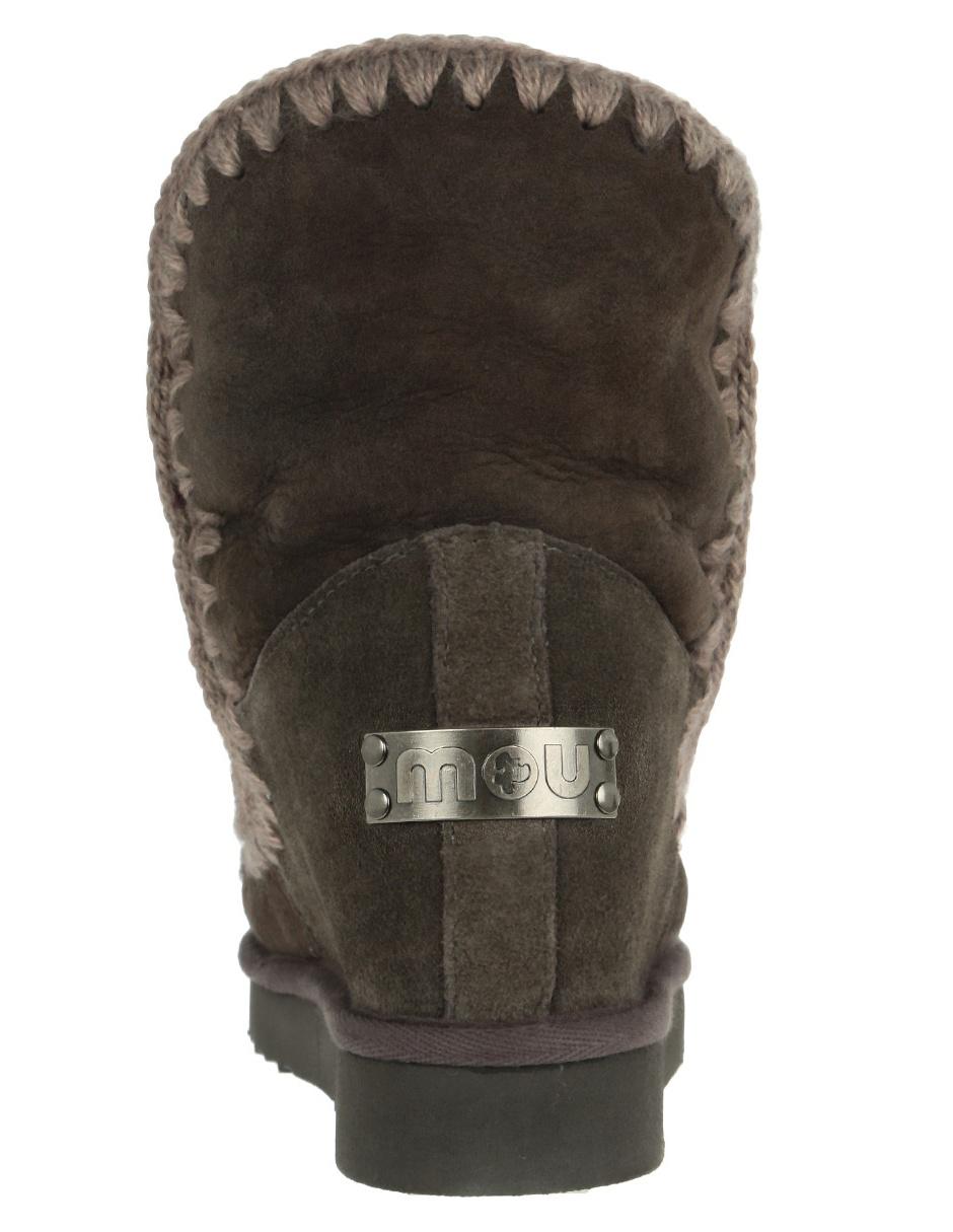 Bota MOU piel gris obscuro bordado en Liverpool