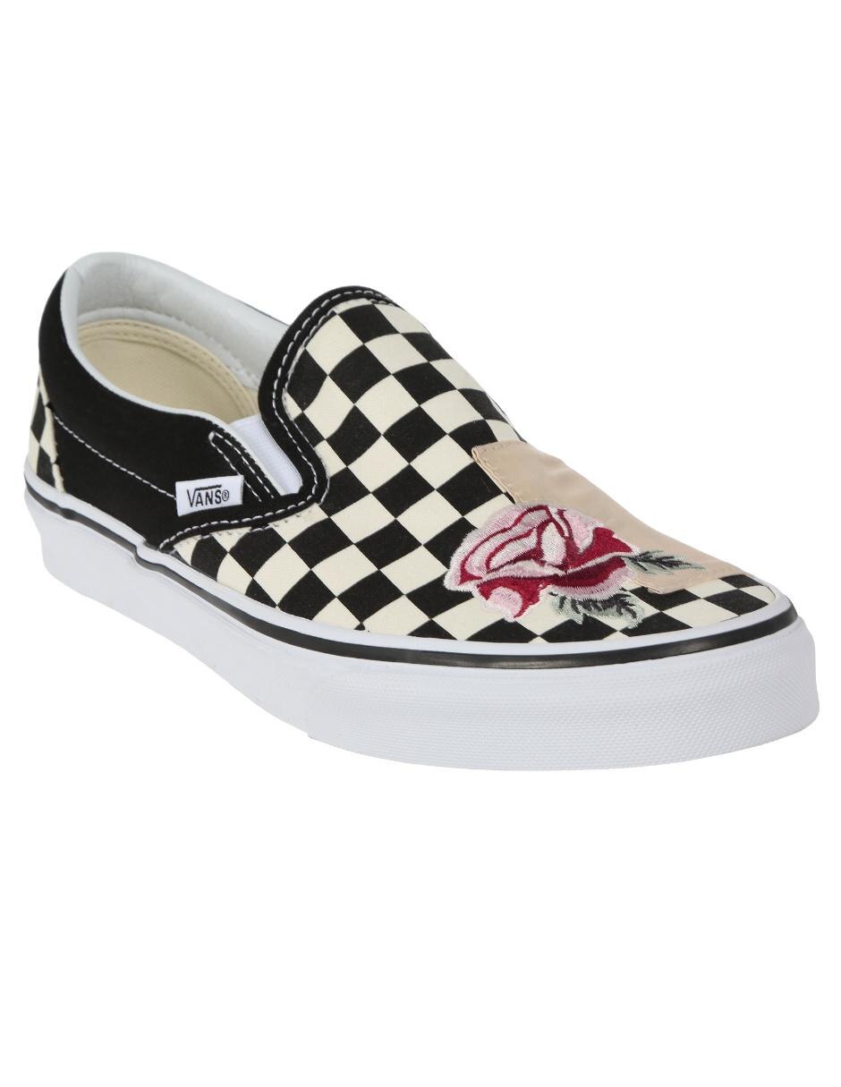 vans cuadritos blanco y negro