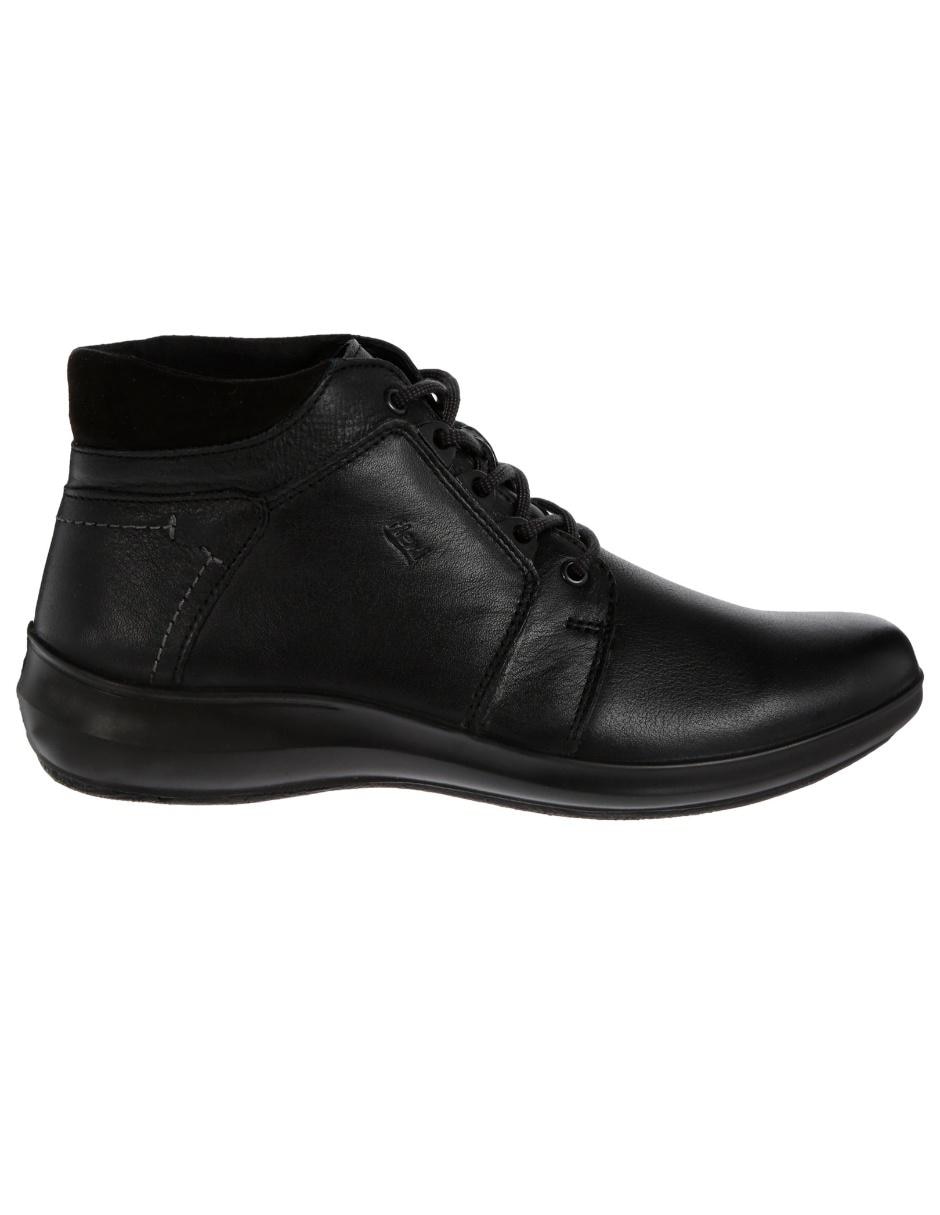 Bota arriba del tobillo Flexi de piel para mujer