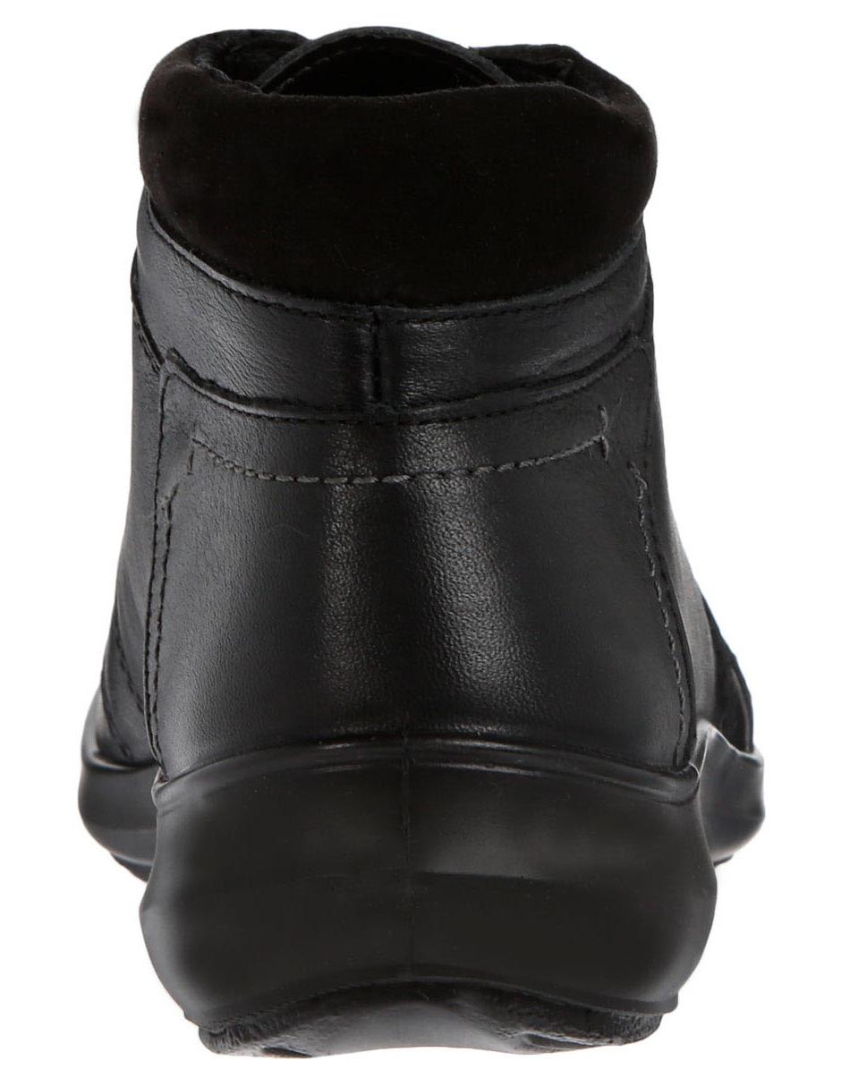 Bota arriba del tobillo Flexi de piel para mujer