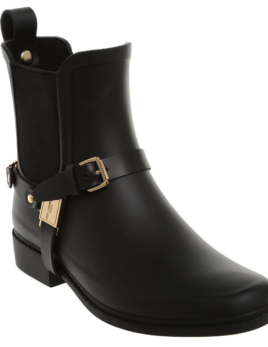 Botín Karl Lagerfeld negro impermeable en Liverpool