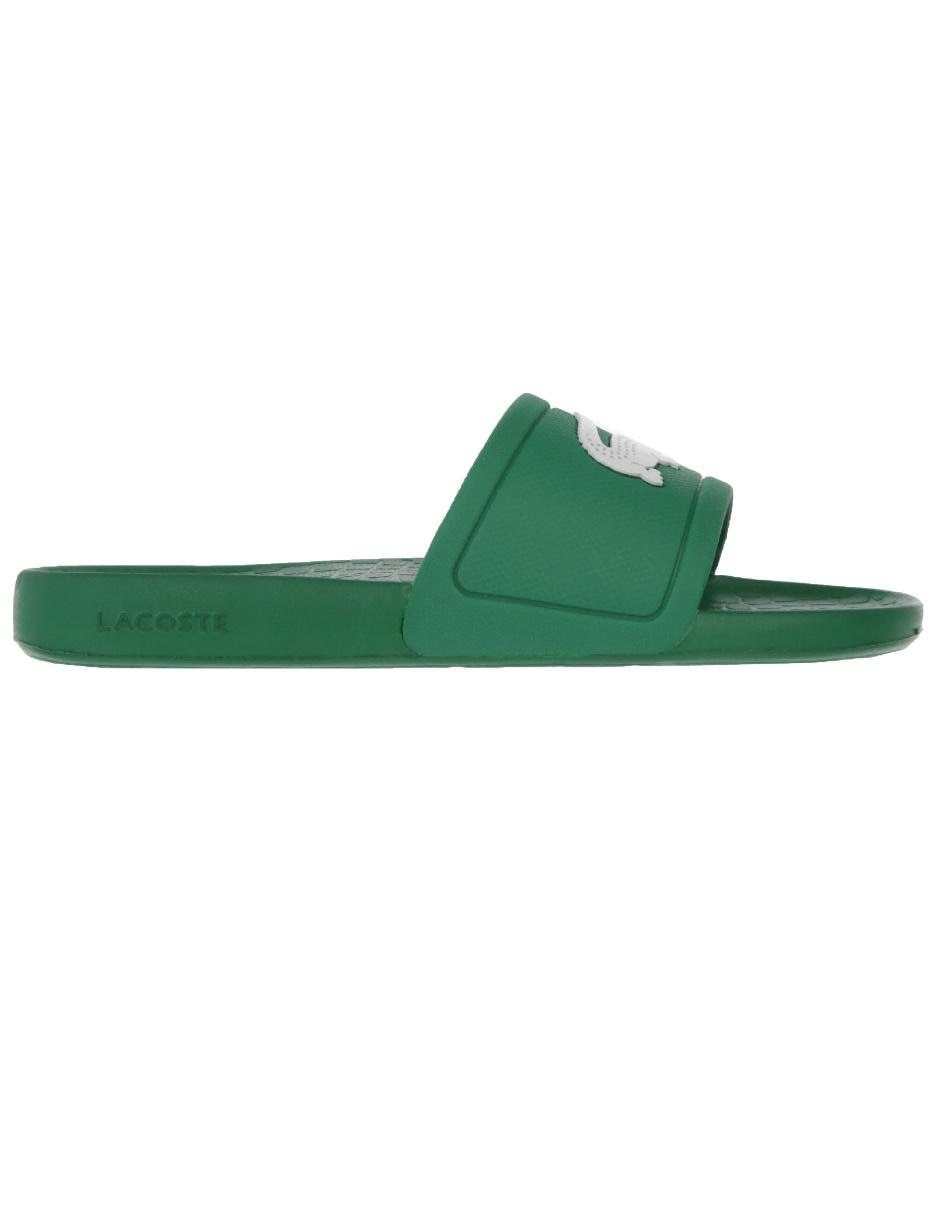 sandalias lacoste verdes