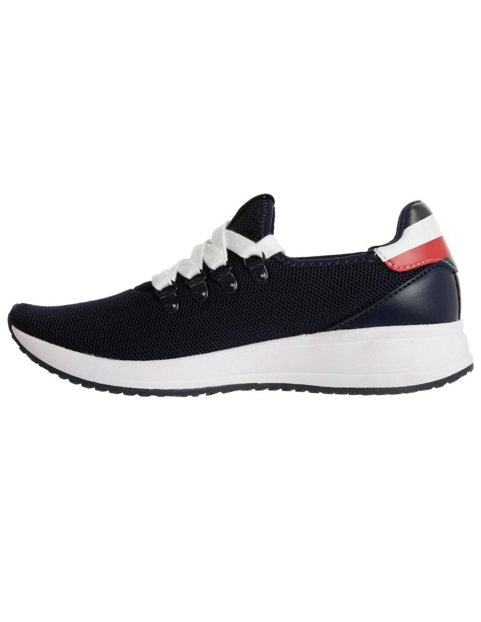 Tenis Tommy Hilfiger azul marino texturizado en Liverpool