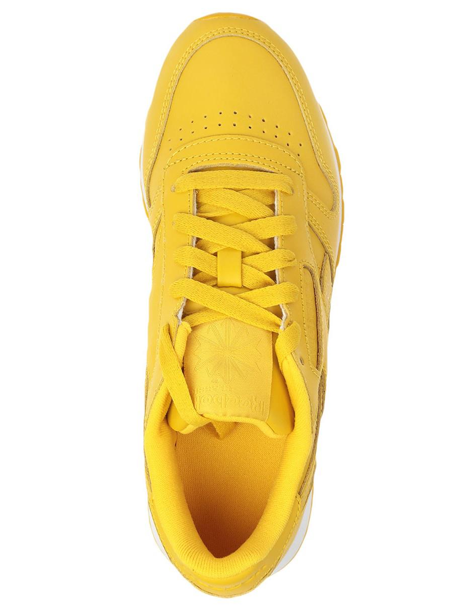 tenis color amarillo mujer