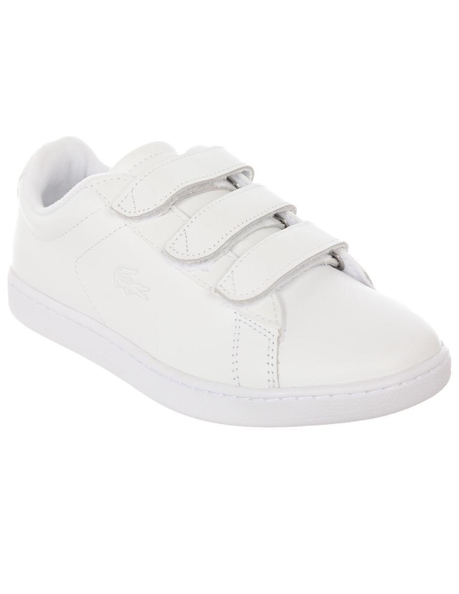 lacoste tenis blancos