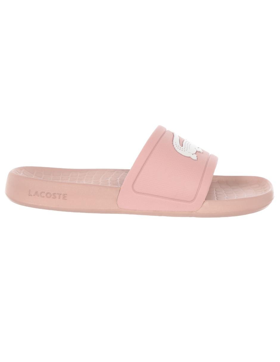 sandalias lacoste mujer rosa