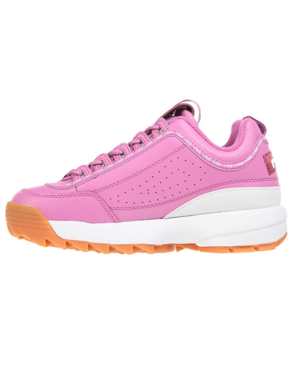 zapatos fila rosados