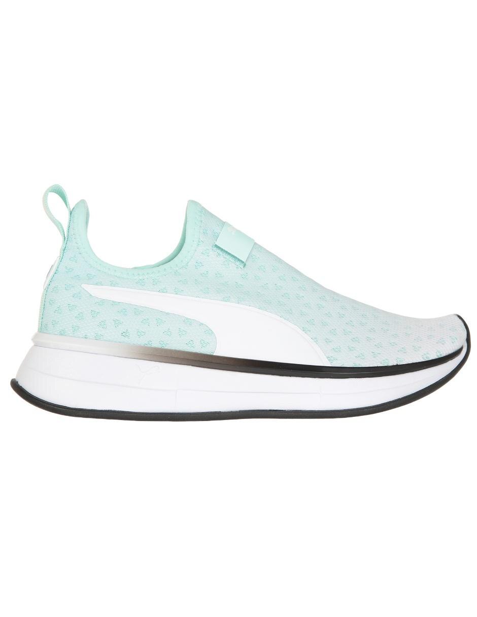 tenis puma verde agua