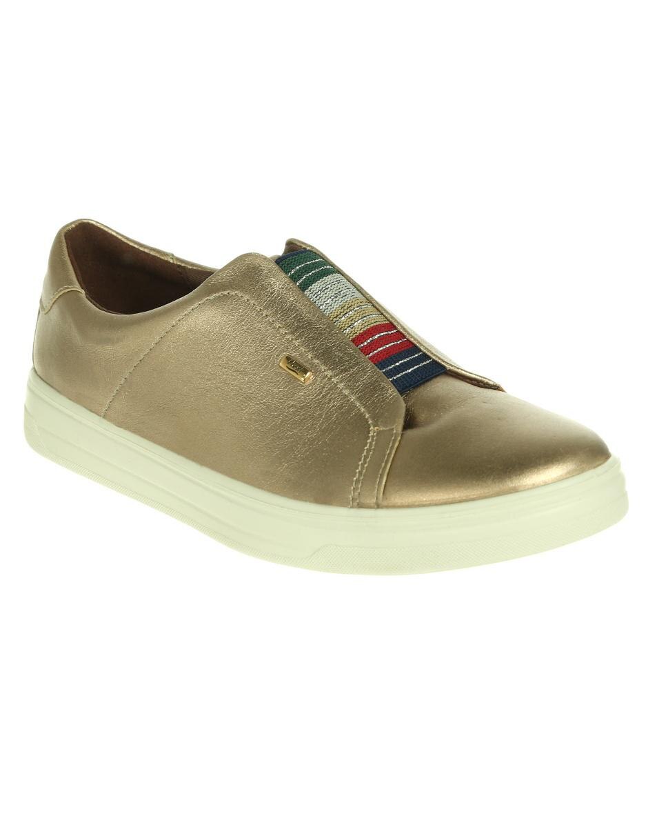 Tenis Casual con agujeta Mujer Flexi Piel 101401 Gris Plata Flexi Piel |  Bodega Aurrera en línea