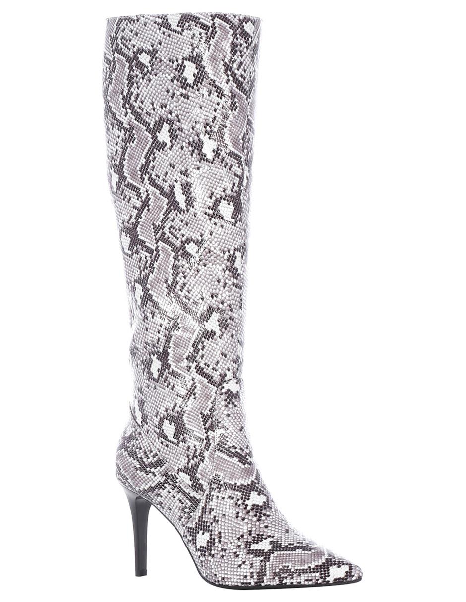 Bota Westies piel gris animal print en Liverpool