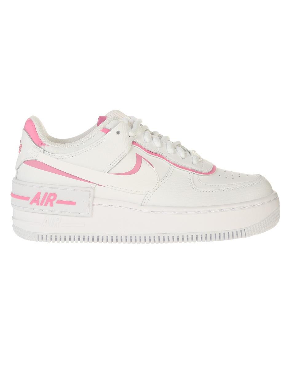 Tenis Nike Air Force 1 Shadow piel blanco Tenis Nike Air Force 1 Shadow piel blanco