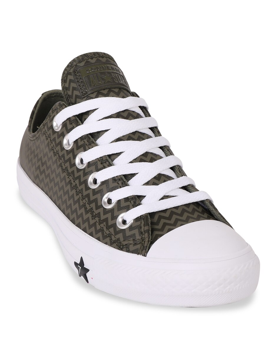 converse piel verde converse piel verde