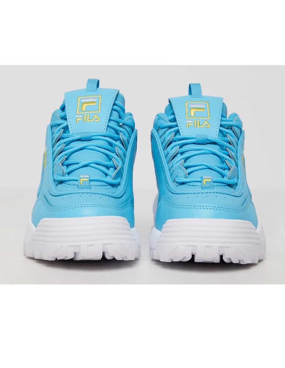 tenis fila logo azul