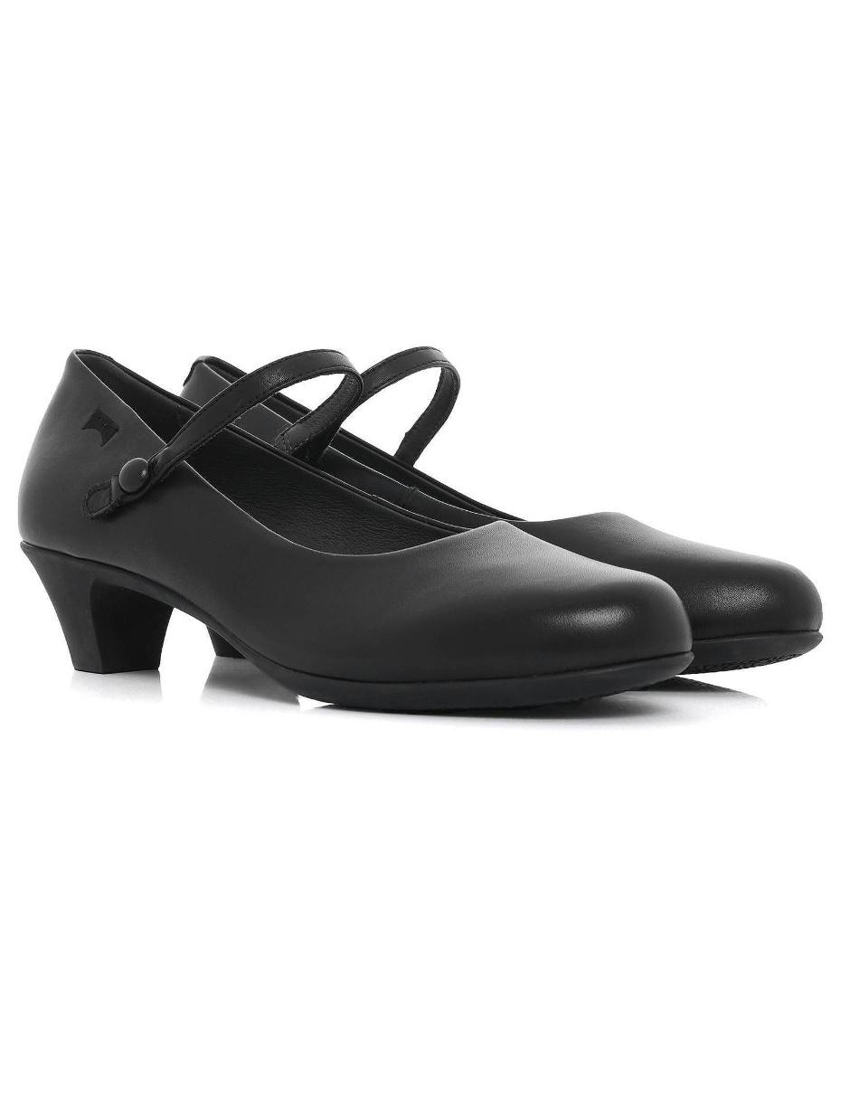 Zapatilla de piel