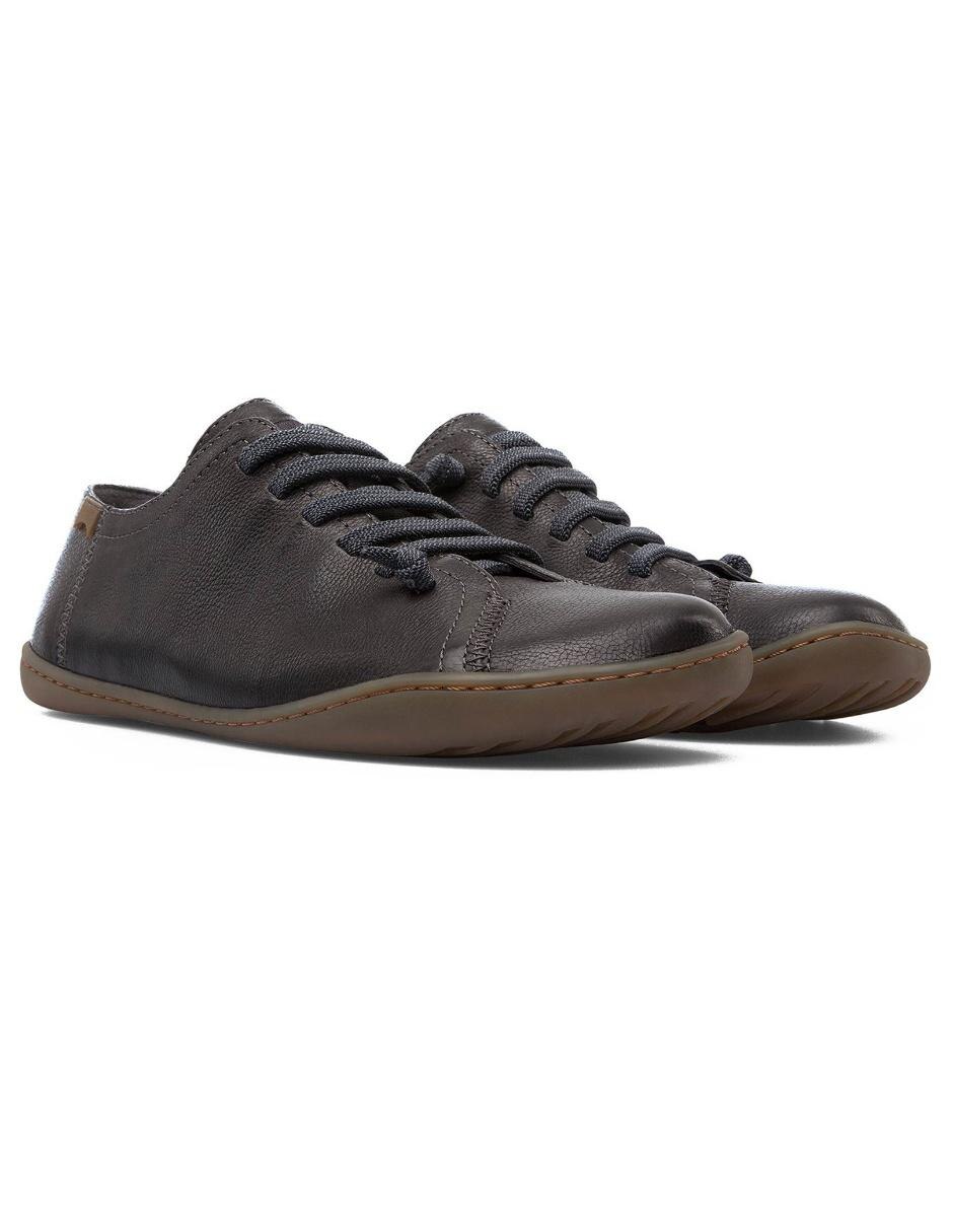 Zapato camper piel con agujeta Clearance