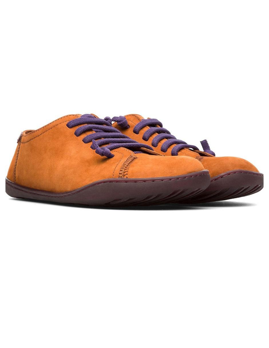 Zapato camper piel con agujeta Clearance