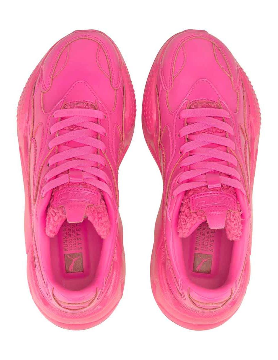 tenis puma mujer rosa