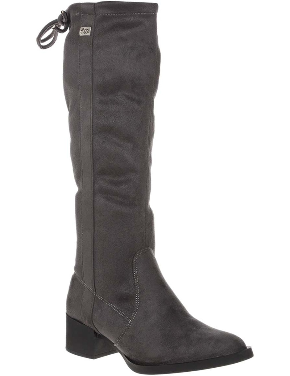 Bota CLOE gris con logotipo en Liverpool
