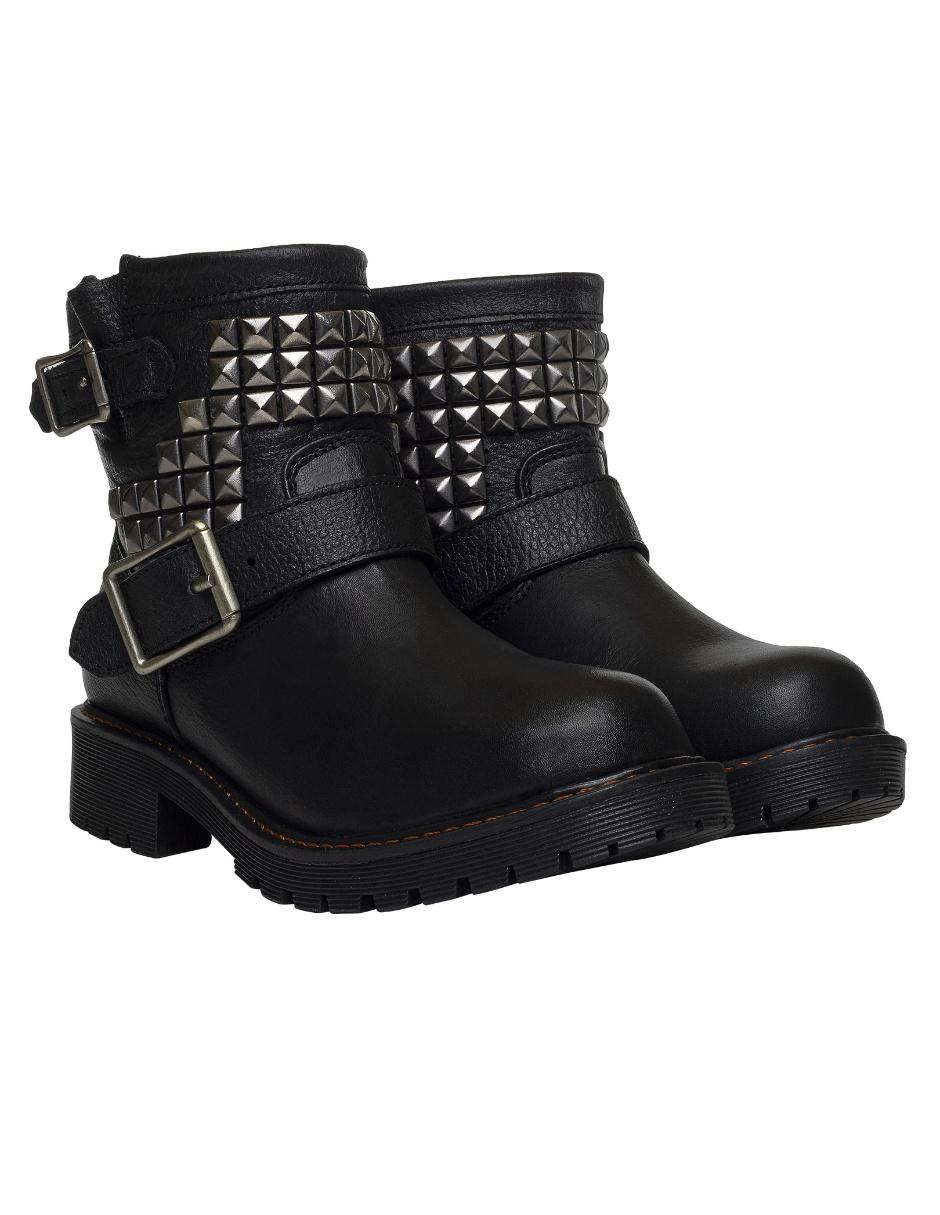 Botas negras best sale con estoperoles