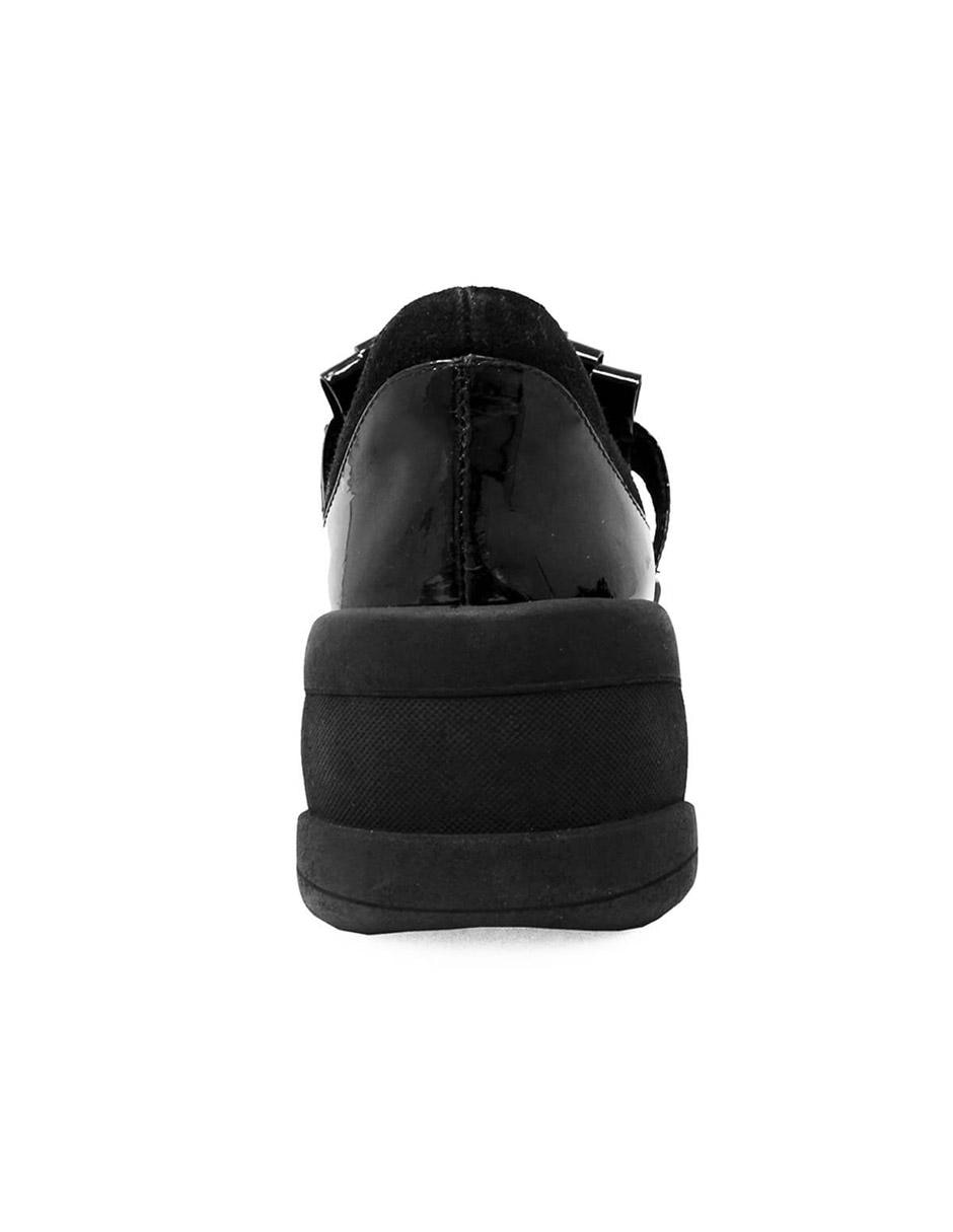 Zapato Regina Romero de piel con flecos