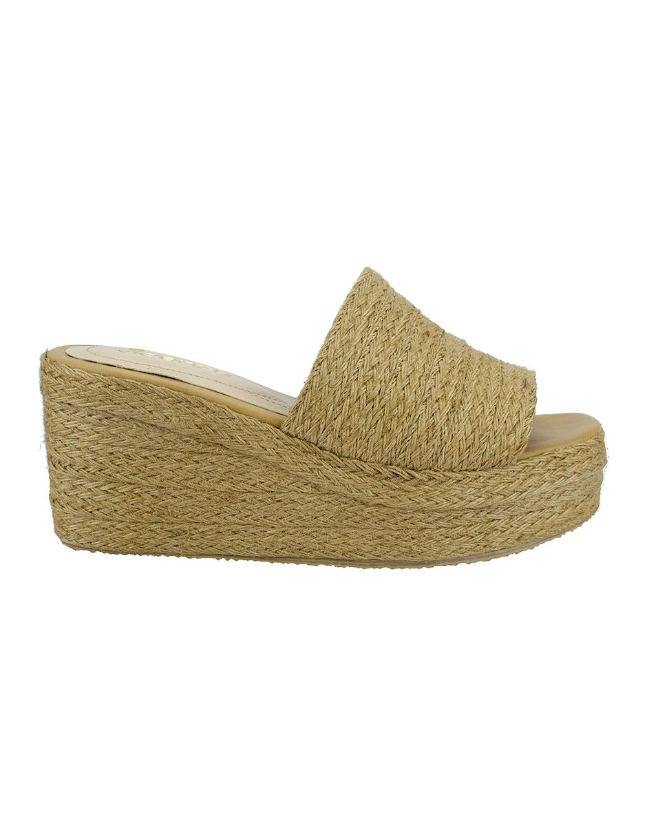 Sandalia de yute con plataforma 2