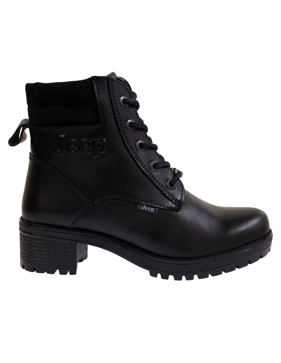 Bota al tobillo de piel para mujer 3
