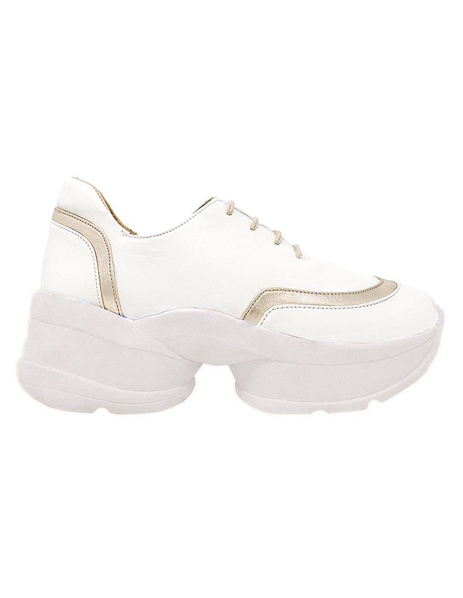 Zapato de piel para mujer
