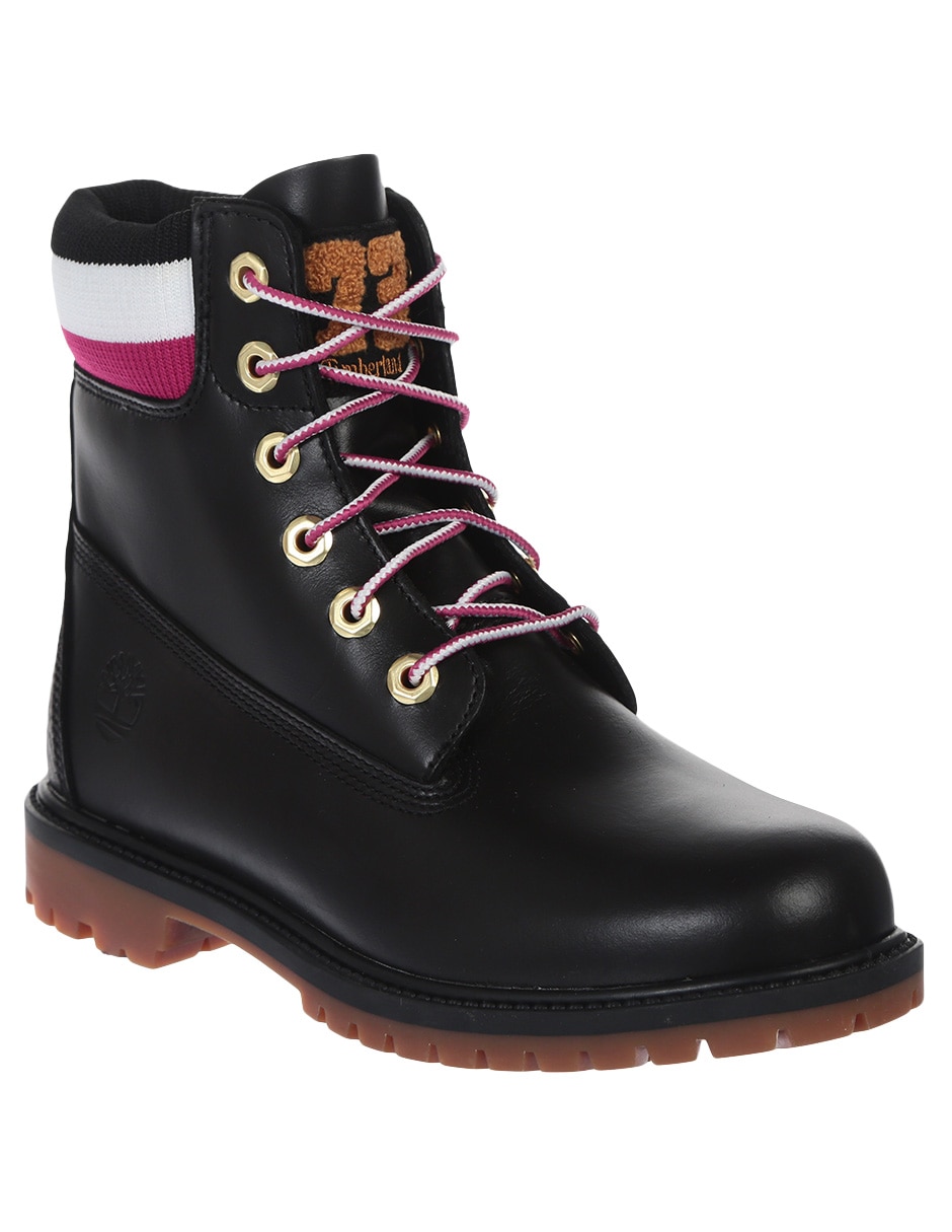Bota arriba del tobillo de piel para mujer Bota arriba del tobillo de piel para mujer