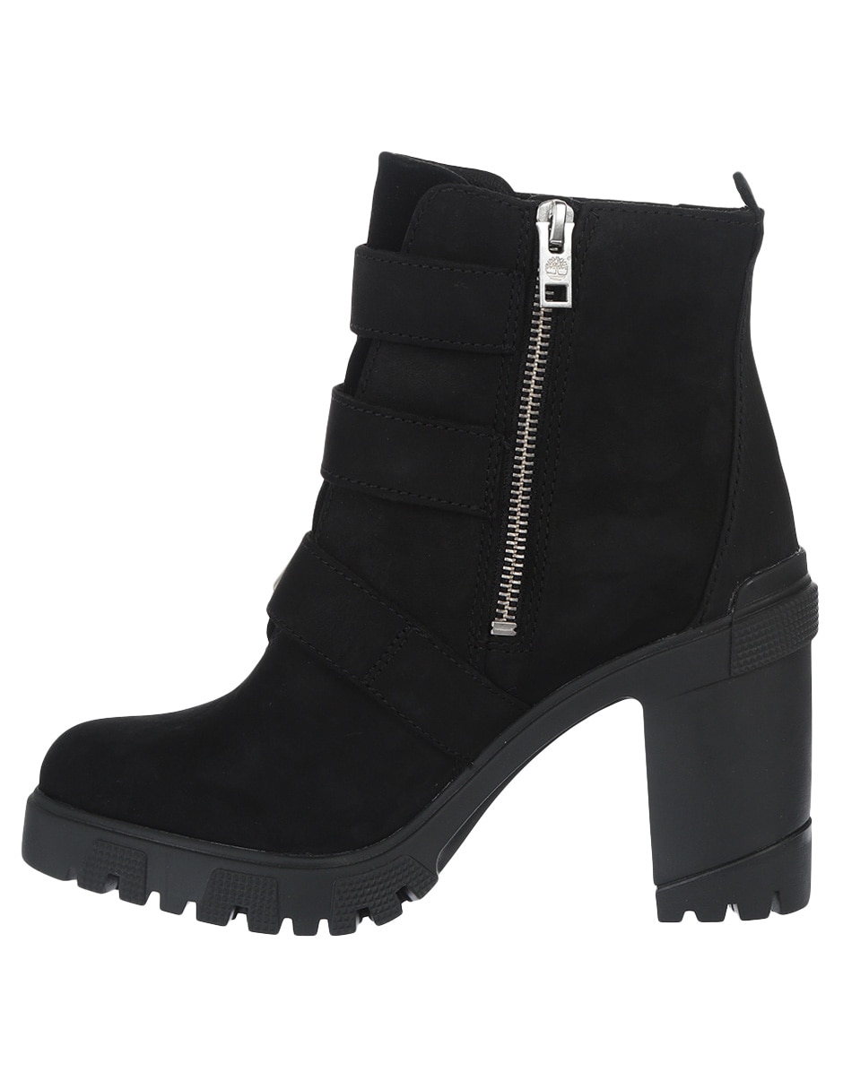 Bota al tobillo de piel para mujer 4