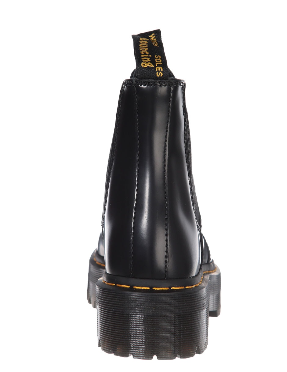 Bota arriba del tobillo de piel para mujer 3